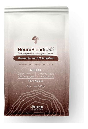 Fungi Pharma- Café Con Melena De León Y Cola De Pavo 200 Gramos
