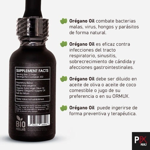 Viveprimal - Aceite De Orégano - 30 Ml 100% Puro