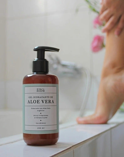 Del Alba - Gel Dérmico Hidratante. Envase Pet 250gr.