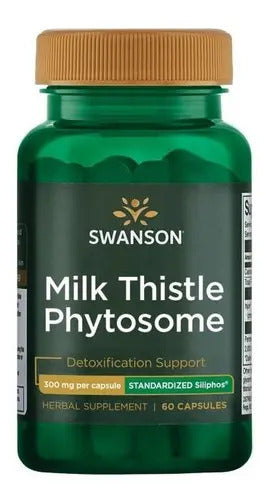 Sw Fitosoma De Cardo Mariano Siliphos Estandarizado 300 Mg Sabor Sin Sabor