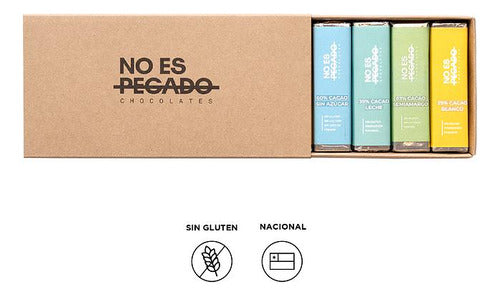 No Es Pecado Chocolates- Barritas De Chocolate Sin Gluten