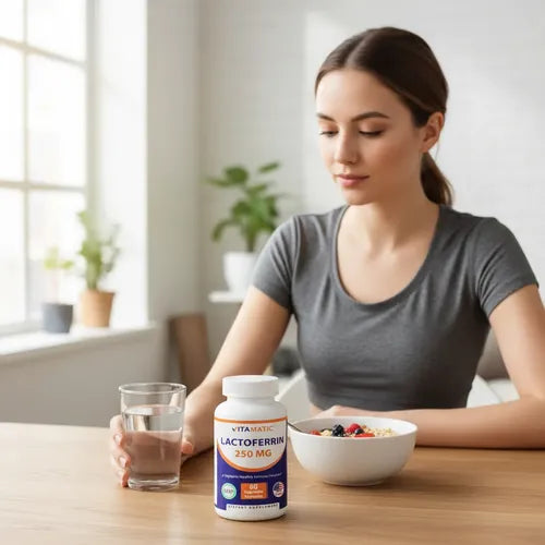 Vitamatic - Lactoferrina 250mg 60 Cápsulas Sin Sabor
