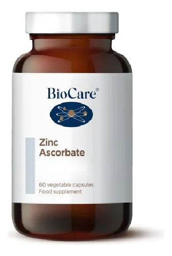 Biocare Ascorbato De Zinc 60 Cap Antioxidante Cognición Piel