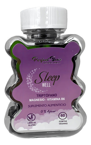 L Triptófano, Magnesio, Vitamina B6, Vitaminas Para Dormir Sabor N-a