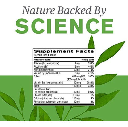 Natures Sunshine - Balanced B-complex 120tabs