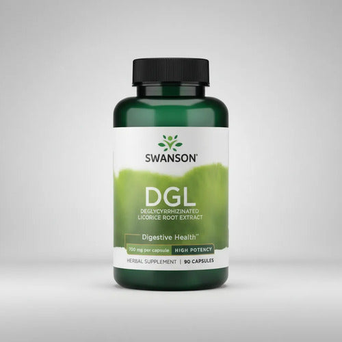 Swanson - High Potency Dgl (regaliz) Licorice Root 90 Caps Sin Sabor