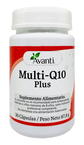 Avanti - Multi Q10 Plus 30 Caps Sabor Sin Sabor