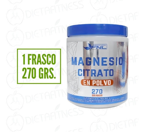 FNL - Citrato De Magnesio 270gr - En Polvo