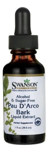Swanson Pau De Arco Extracto Liquido 30ml Sistema Inmune