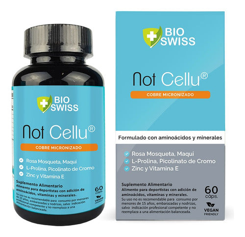 Bio Swiss Not Cellu 60 Cápsulas Sabor