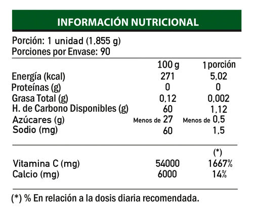 Neutro C 1000 Mg X 90 Comprimidos Sabor Sin Sabor