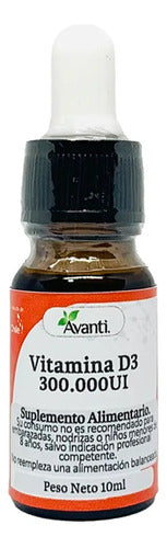 Avanti- Vitamina D3 300.000 UI 10ml
