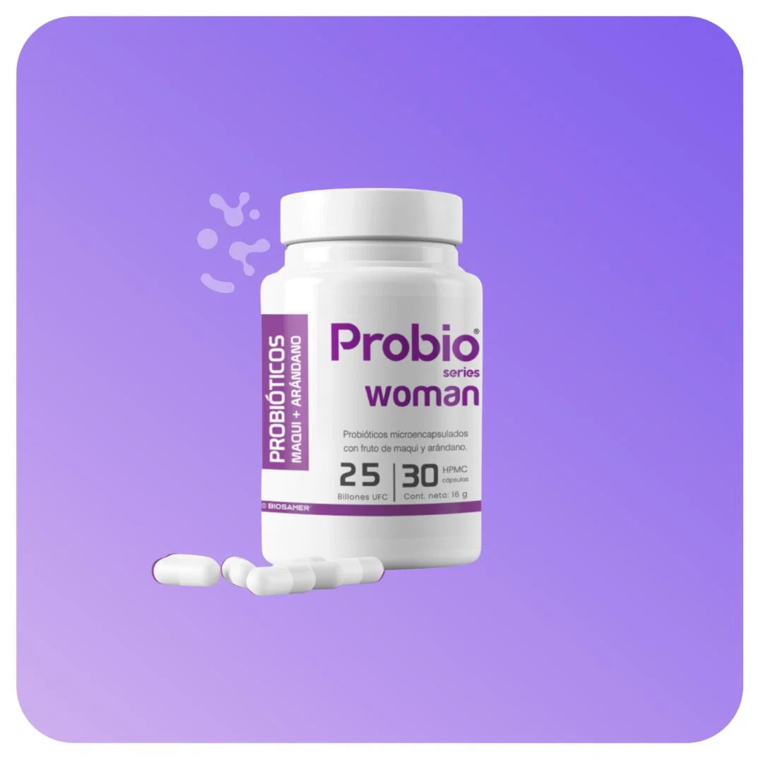 Biosamer- Probióticos Woman  Flora Intestinal 30 Capsulas