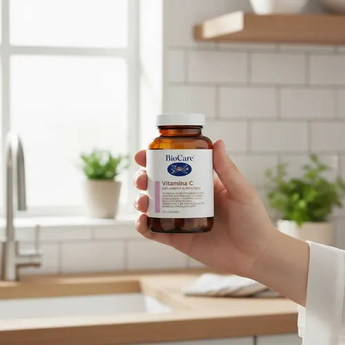 Vitamina C Biocare Plus En Cápsulas, 60 Unidades