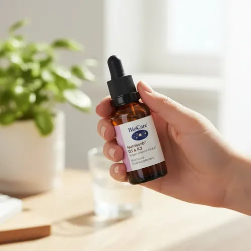Vitamina D3&k2 Liquida 15 Ml Biocare N/a
