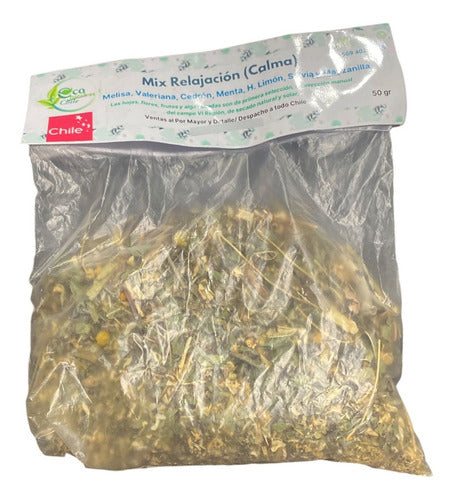Eco Hierbas- Infusión Mix Relajación (calma) 50gr