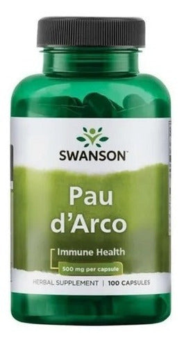 Pau D'arco Full Spectrum 500 Mg X 100 Caps Swanson