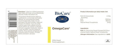 Biocare - Omega 3 - Omegacare 225ml