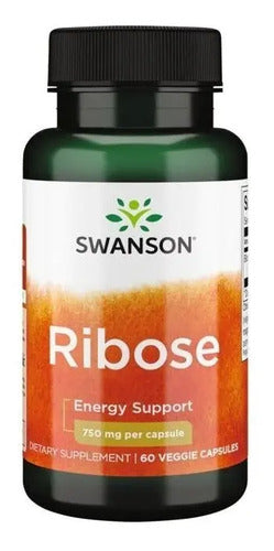 Swanson- Ribosa Pura 750mg 60capsulas 