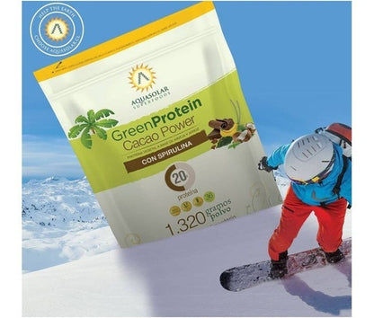 Aquasolar - Green Protein Cacao Power 1320grs