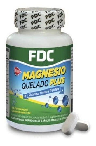 Fdc- Magnesio Quelado Plus - 60 Comprimidos 