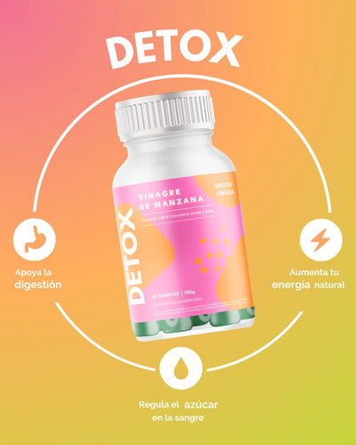Be Healthy- Detox Vinagre De Manzana 60 Gomitas