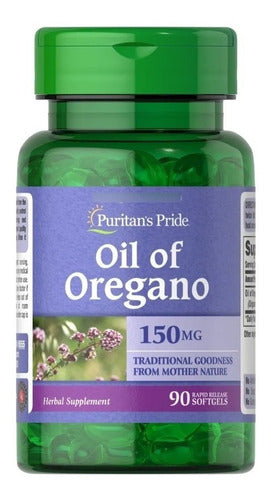 Puritan's Pride - Aceite De Orégano 150mg 90 Caps