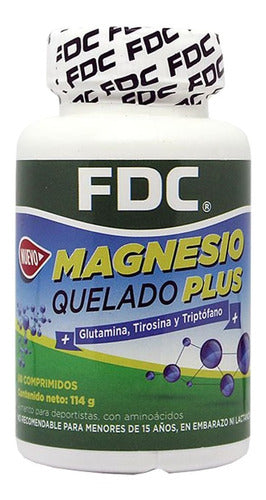 Fdc- Magnesio Quelado Plus - 60 Comprimidos 