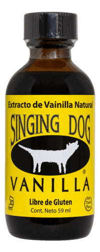 Singing Dog- Extracto De Vainilla Puro  59ml