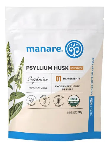 Manare- Psyllium Husk 200 gramos