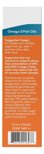Now - Omega-3 Gomitas Masticables 36 Unidades Sin Sabor