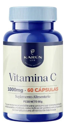Karun Life- Vitamina C-1000 60capsulas 