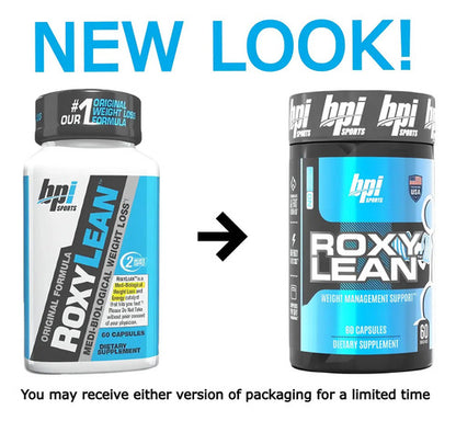 Roxylean Bpi Sports Quemador Grasa Termogénico 60 Cápsulas Sin Sabor
