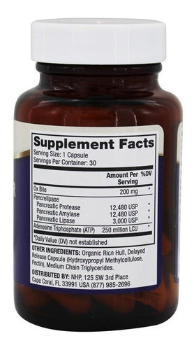 Mercola - Enzymas De La Vesícula Biliar - 30 Caps