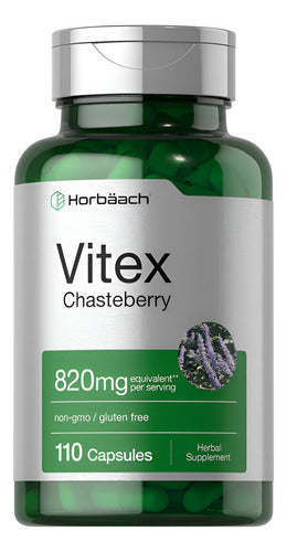 Horbaach- Vitex Chastaberry 110caps Equilibrio Hormonal Ninguno