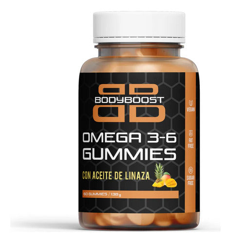 Bodyboost- Omega 3-6 Gummies 60 Gomitas