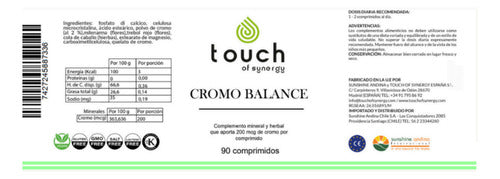 Touch Of Synergy-  Cromo Balance 90 Comprimidos