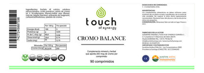 Touch Of Synergy-  Cromo Balance 90 Comprimidos