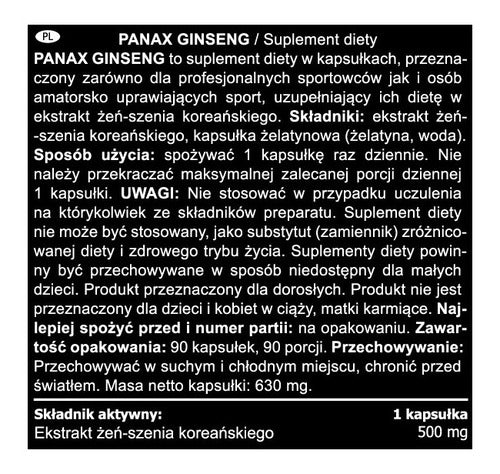 Real Pharm - Ginseng Panax 90 Caps