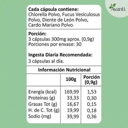 Avanti- Kit Anti-Cándida - (CandiSep + Inmune-Max +Flora-Max) + Pauta De Uso
