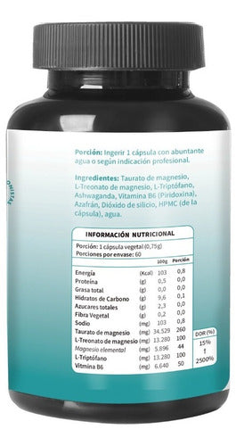 Ortomolecular- Ultra Serinity (serenidad)  60 Capsulas