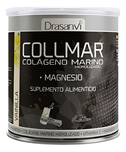 Drasanvi- Colágeno Marino Hidrolizado Magnesio limón o vainilla  300 Gramos