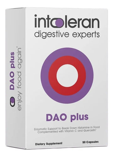 Dao Intolerant Enzimas Dao 50 Caps Sin Sabor
