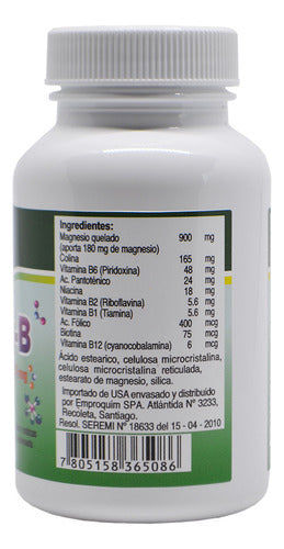 Magnesio - Aminomag-b 900 Mg. X 60 Comprimidos