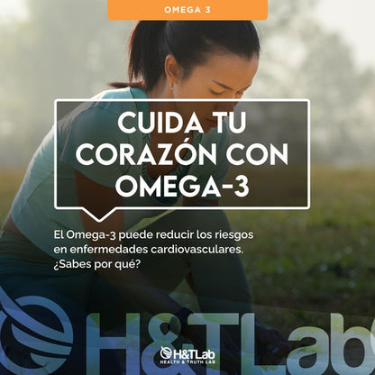 H&tlab - Omega 3 Xp Boost 30 Caps (pack 2 Unidades)
