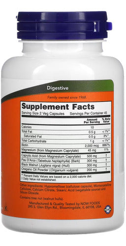  Now Candida Support Foods, 90 Cápsulas