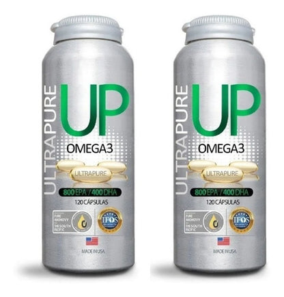 Omega 3 Ultra Pure Pack X2 - Newscience - 120 Capsulas