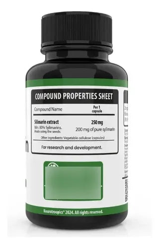 Neurotroopics-  Sylimarin (extract Cardo Mariano) 60 Capsulas