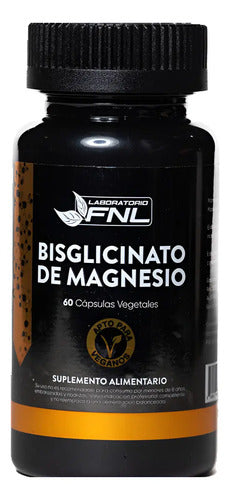 Bisglicinato De Magnesio 60 Capsulas Fnl Sabor Sin Sabor