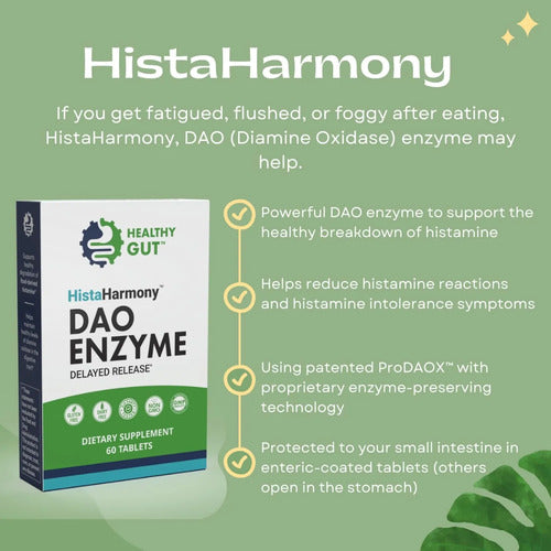 Suplemento Histaharmony Dao Histamine 60tabletas Sin Sabor
